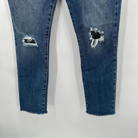 PISTOLA Cara High Rise Vintage Raw Hem Skinny Denim Jean // 26 - Picture 5 of 11